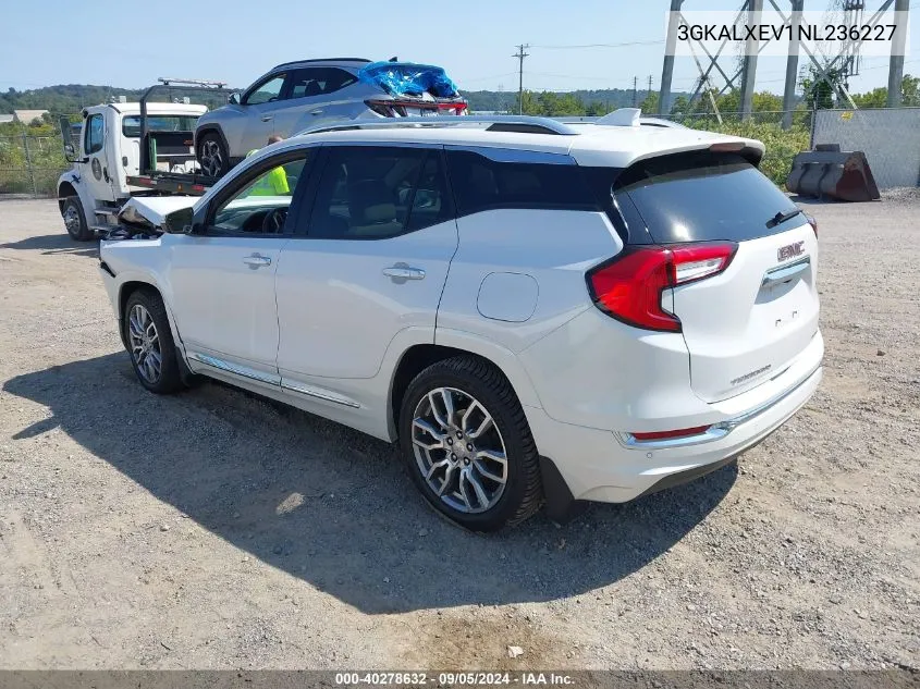 3GKALXEV1NL236227 2022 GMC Terrain Awd Denali