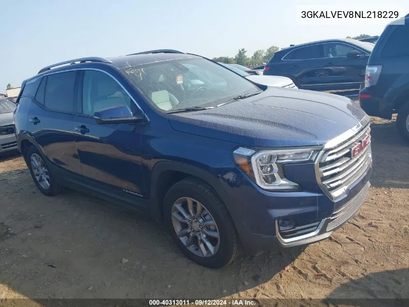 2022 GMC Terrain Slt VIN: 3GKALVEV8NL218229 Lot: 40313011