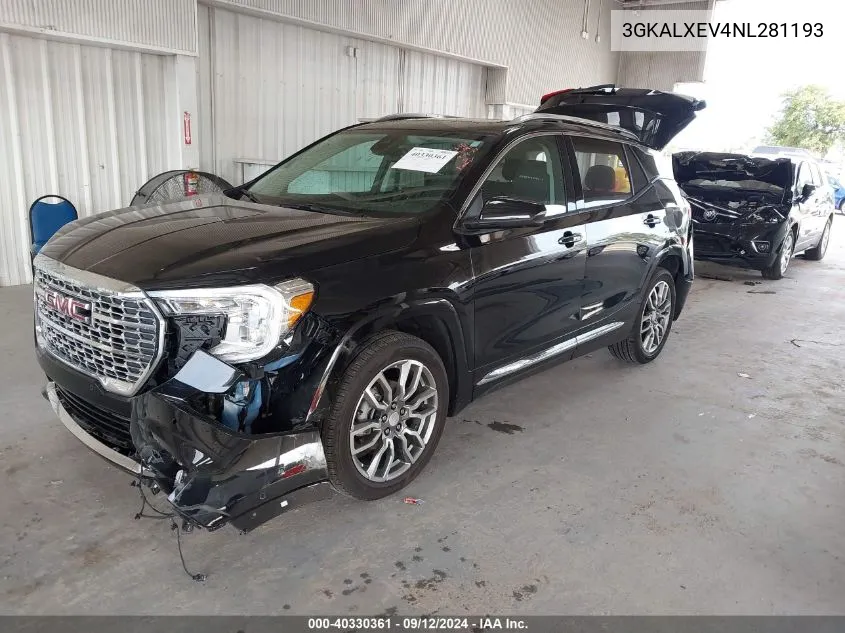 3GKALXEV4NL281193 2022 GMC Terrain Denali