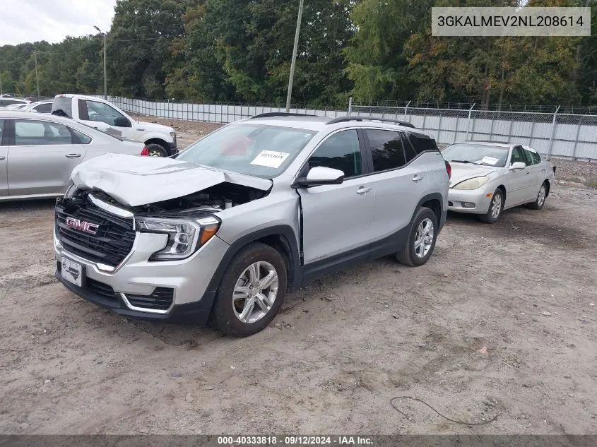 2022 GMC Terrain Sle VIN: 3GKALMEV2NL208614 Lot: 40333818