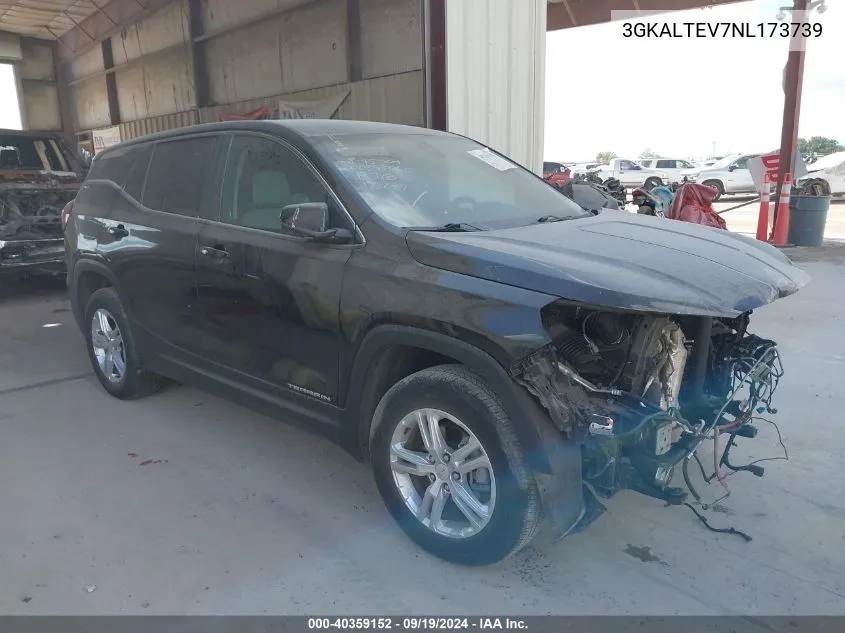 3GKALTEV7NL173739 2022 GMC Terrain Awd Sle