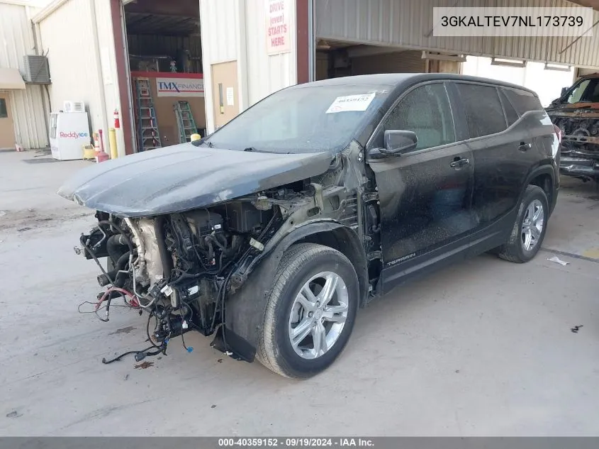 3GKALTEV7NL173739 2022 GMC Terrain Awd Sle