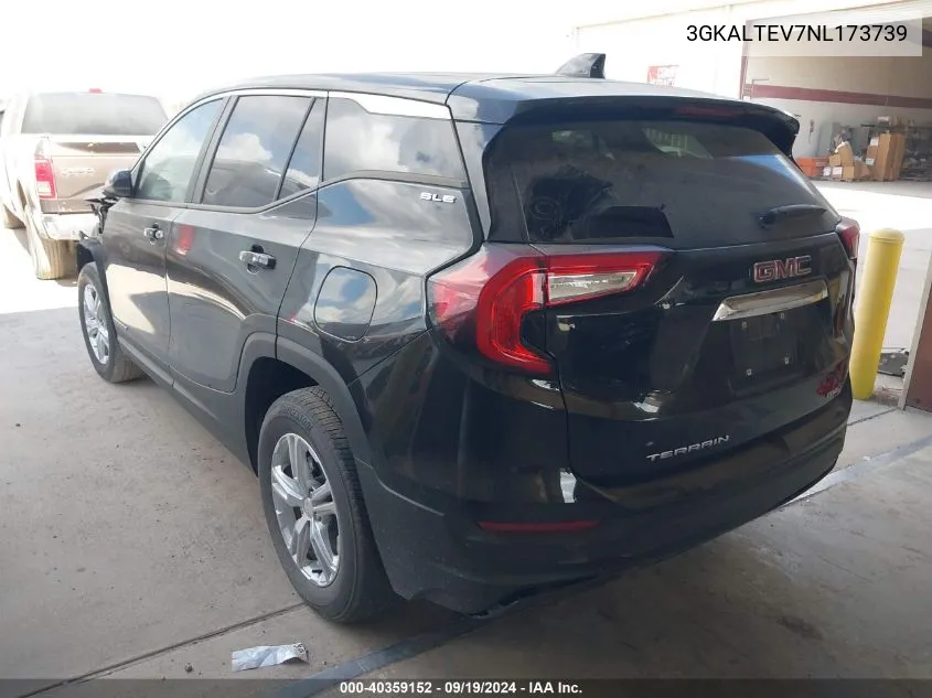 3GKALTEV7NL173739 2022 GMC Terrain Awd Sle