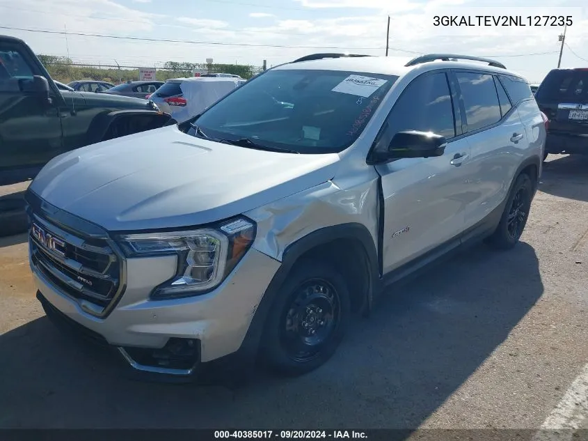 2022 GMC Terrain Awd Sle VIN: 3GKALTEV2NL127235 Lot: 40385017