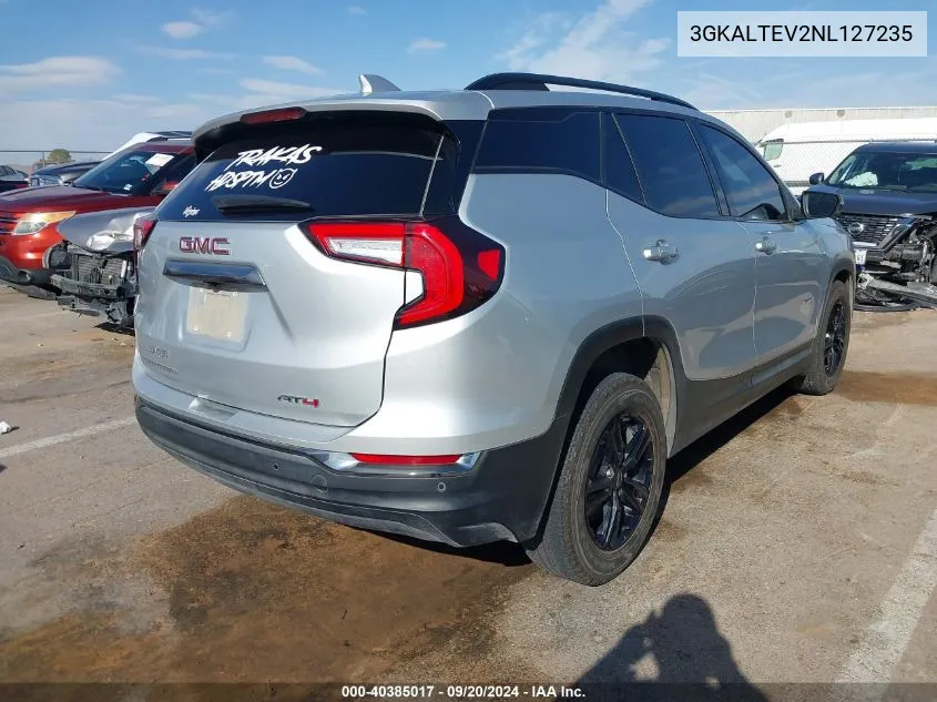 3GKALTEV2NL127235 2022 GMC Terrain Awd Sle