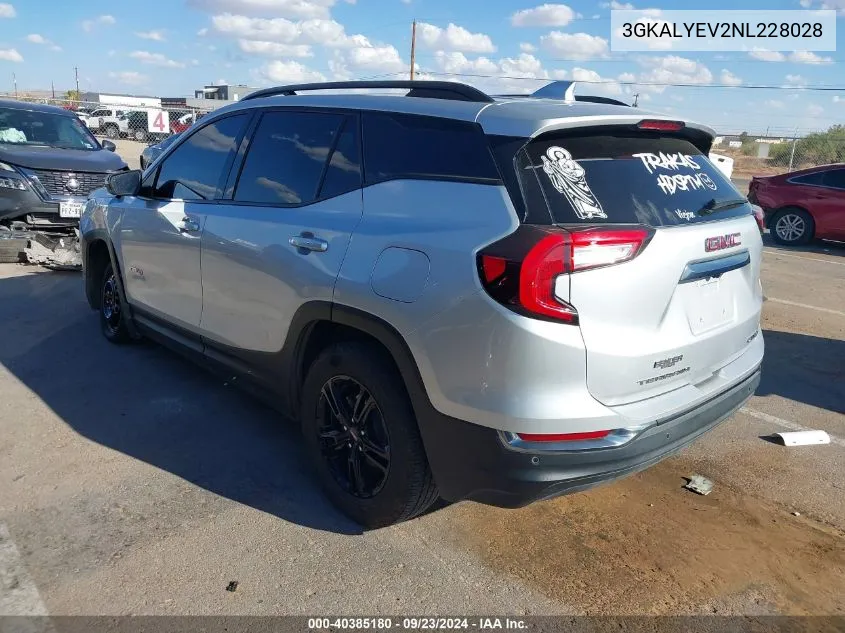 3GKALYEV2NL228028 2022 GMC Terrain Awd At4