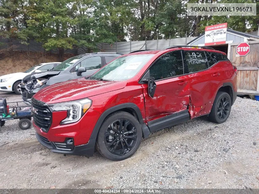 3GKALVEVXNL196671 2022 GMC Terrain Awd Slt