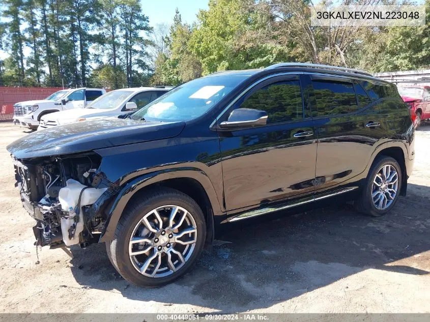 2022 GMC Terrain Awd Denali VIN: 3GKALXEV2NL223048 Lot: 40449061