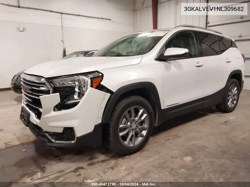 2022 GMC Terrain Awd Slt VIN: 3GKALVEV1NL309682 Lot: 40472790