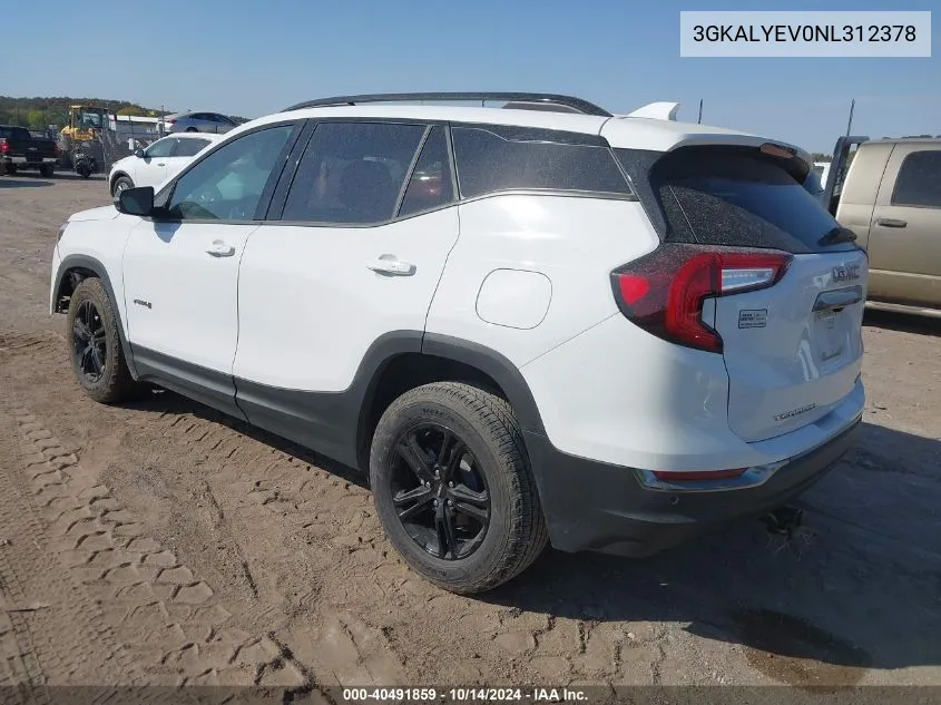 3GKALYEV0NL312378 2022 GMC Terrain Awd At4