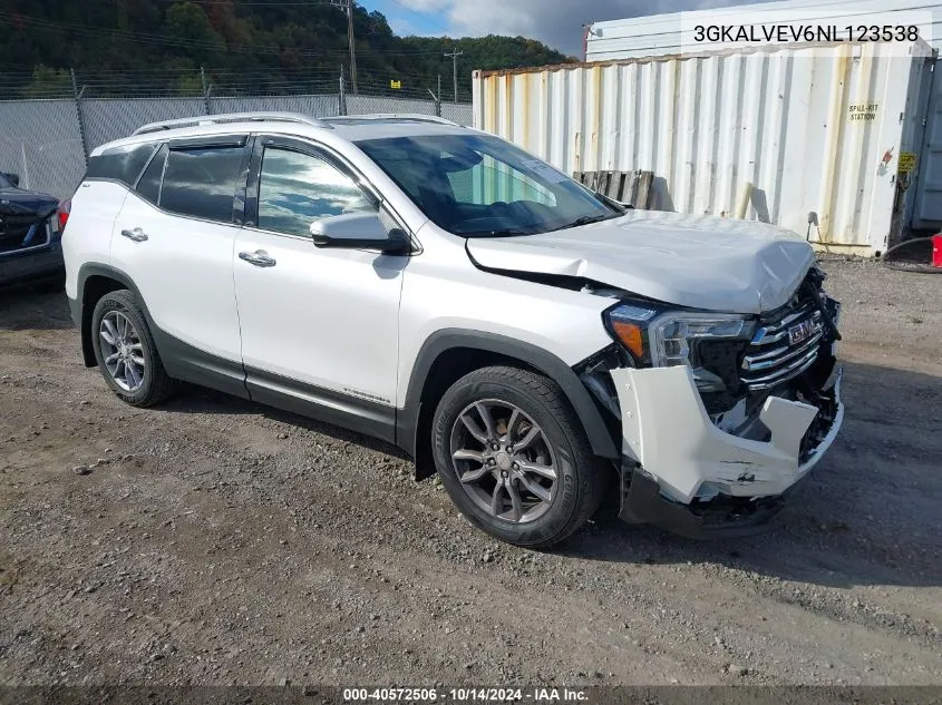 2022 GMC Terrain Awd Slt VIN: 3GKALVEV6NL123538 Lot: 40572506