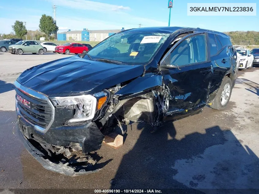 3GKALMEV7NL223836 2022 GMC Terrain Fwd Sle