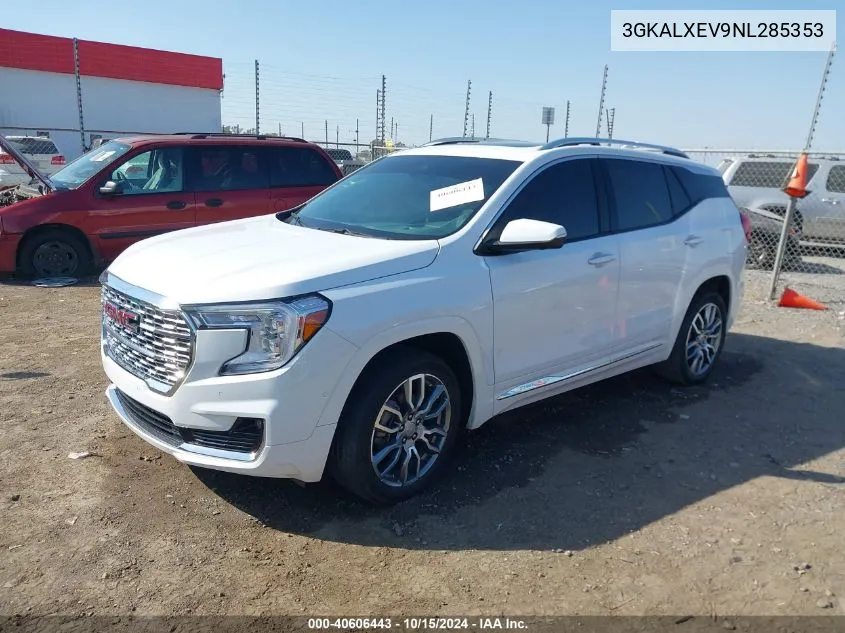 3GKALXEV9NL285353 2022 GMC Terrain Awd Denali