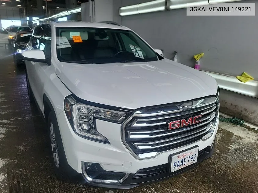 3GKALVEV8NL149221 2022 GMC Terrain Awd Slt