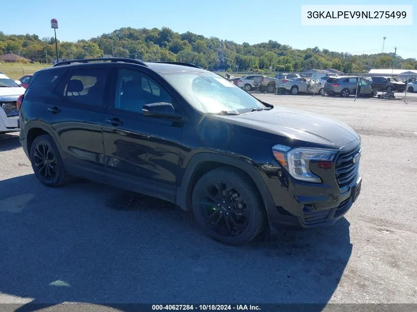 2022 GMC Terrain Fwd Slt VIN: 3GKALPEV9NL275499 Lot: 40627284