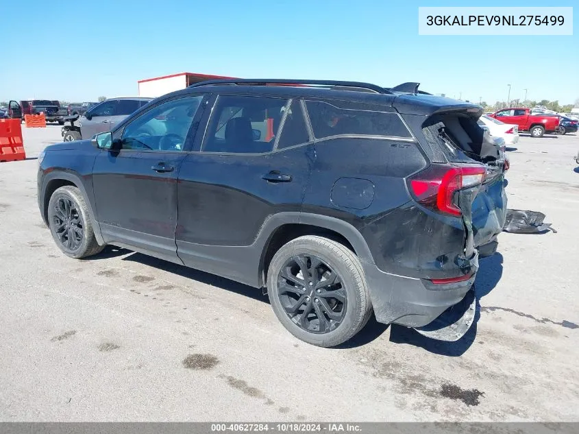 2022 GMC Terrain Fwd Slt VIN: 3GKALPEV9NL275499 Lot: 40627284