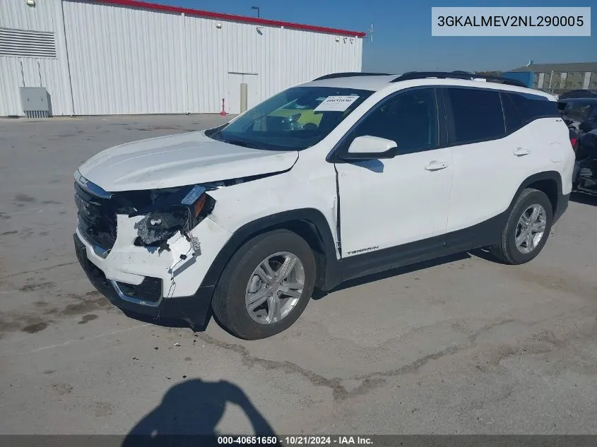 3GKALMEV2NL290005 2022 GMC Terrain Sle