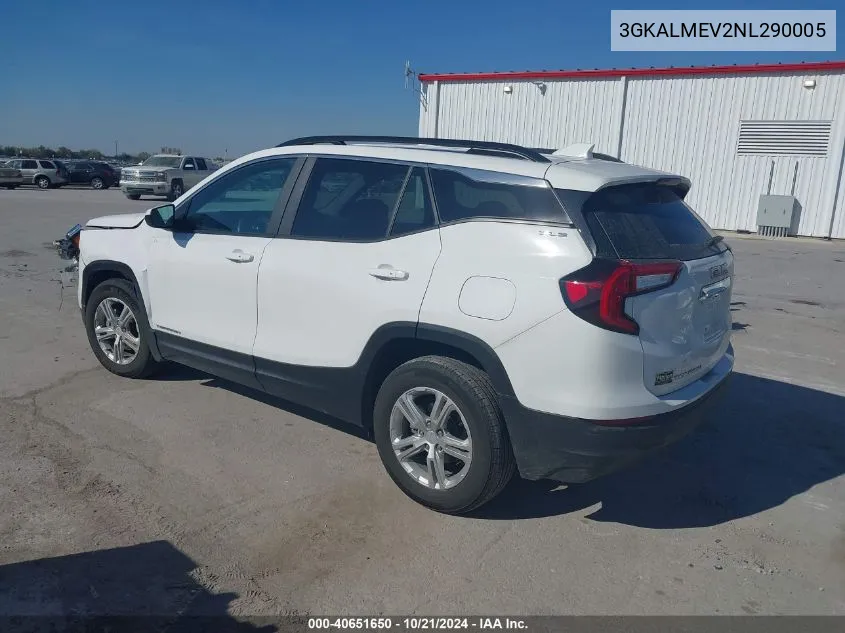 3GKALMEV2NL290005 2022 GMC Terrain Sle