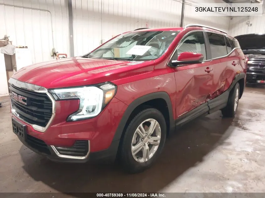 2022 GMC Terrain Awd Sle VIN: 3GKALTEV1NL125248 Lot: 40759369