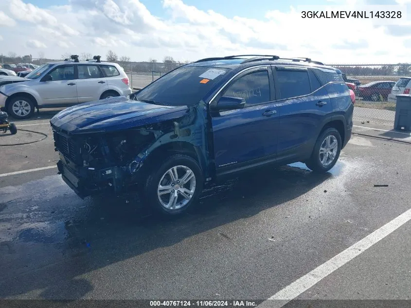 3GKALMEV4NL143328 2022 GMC Terrain Fwd Sle