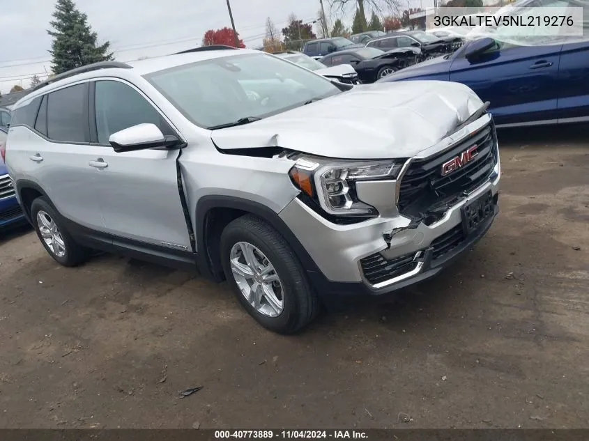 2022 GMC Terrain Awd Sle VIN: 3GKALTEV5NL219276 Lot: 40773889