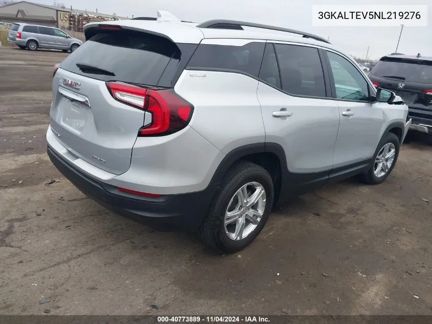 2022 GMC Terrain Awd Sle VIN: 3GKALTEV5NL219276 Lot: 40773889