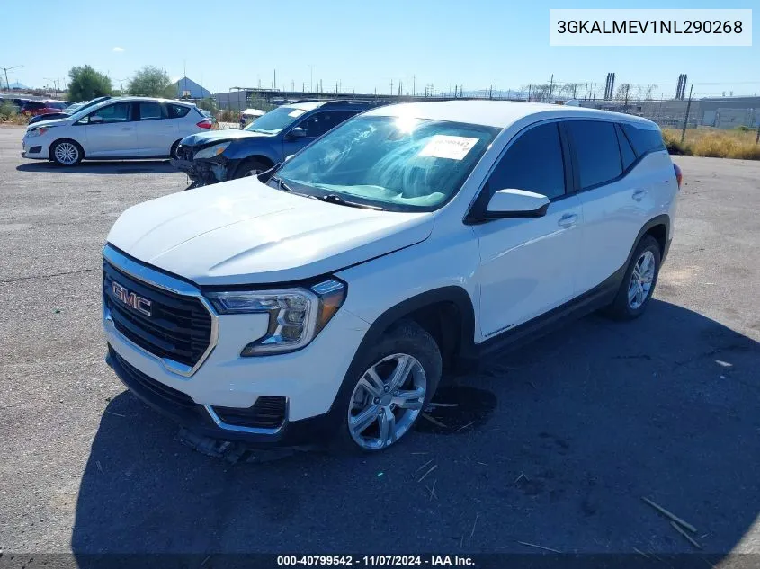 2022 GMC Terrain Fwd Sle VIN: 3GKALMEV1NL290268 Lot: 40799542