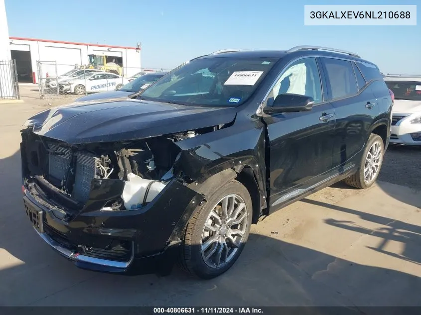 3GKALXEV6NL210688 2022 GMC Terrain Awd Denali