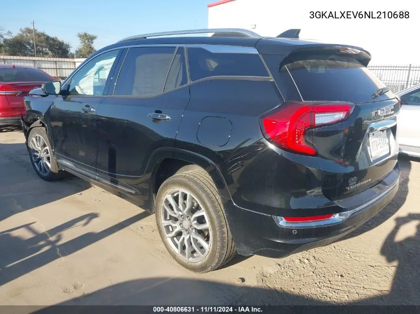 3GKALXEV6NL210688 2022 GMC Terrain Awd Denali