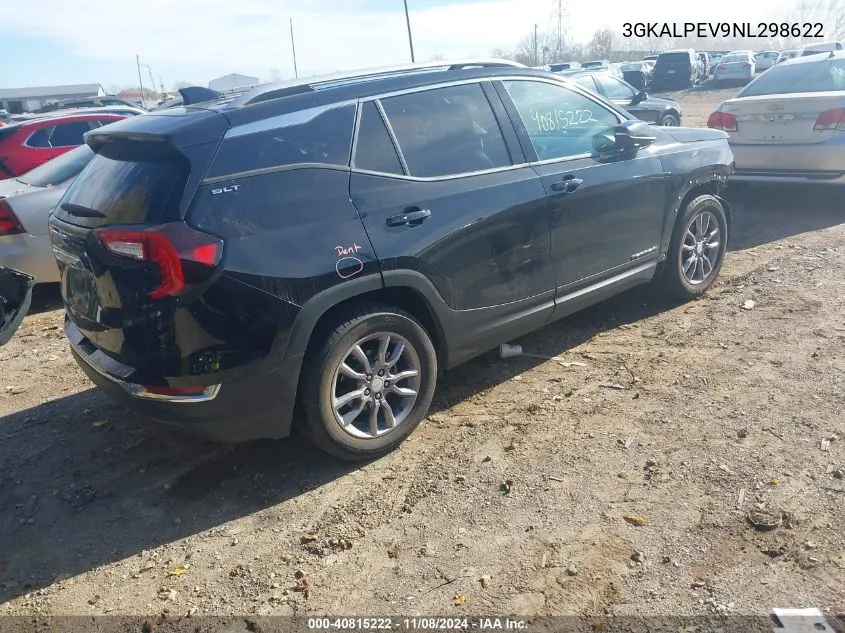 2022 GMC Terrain Fwd Slt VIN: 3GKALPEV9NL298622 Lot: 40815222