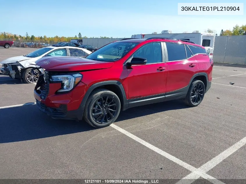 2023 GMC Terrain Sle VIN: 3GKALTEG1PL210904 Lot: 12121101