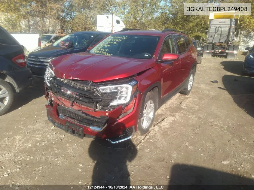 2023 GMC Terrain VIN: 3GKALTEG8PL249408 Lot: 12124944