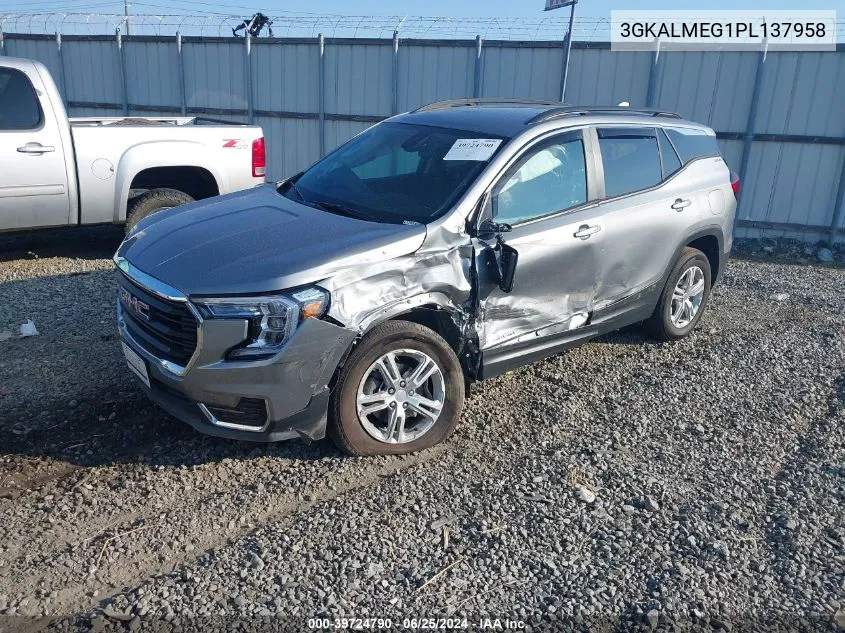 2023 GMC Terrain Fwd Sle VIN: 3GKALMEG1PL137958 Lot: 39724790