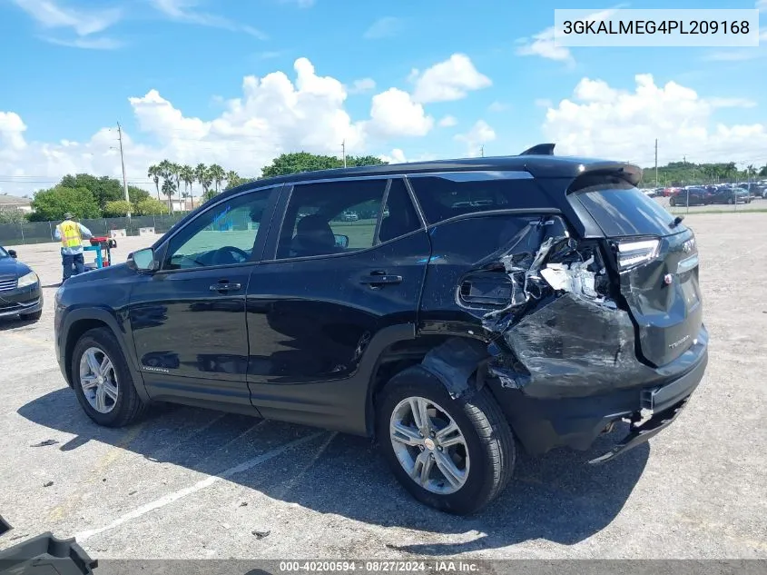 2023 GMC Terrain Fwd Sle VIN: 3GKALMEG4PL209168 Lot: 40200594