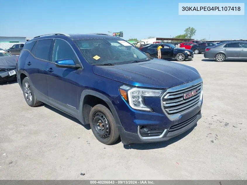 2023 GMC Terrain Slt VIN: 3GKALPEG4PL107418 Lot: 40286843