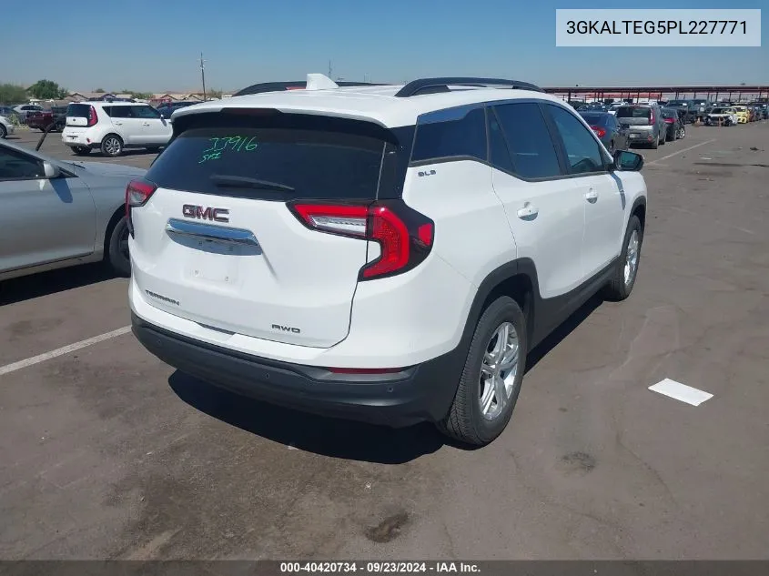 2023 GMC Terrain Awd Sle VIN: 3GKALTEG5PL227771 Lot: 40420734