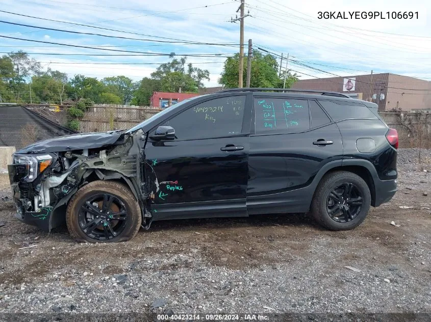 2023 GMC Terrain At4 VIN: 3GKALYEG9PL106691 Lot: 40423214