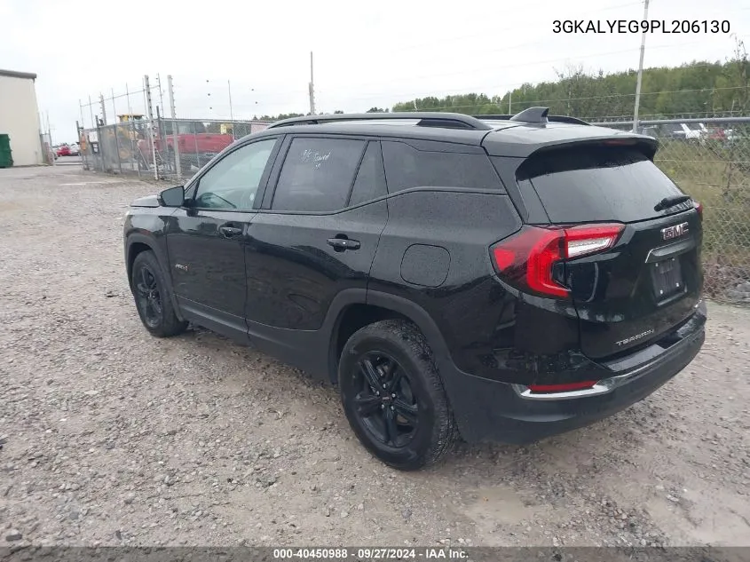 2023 GMC Terrain Awd At4 VIN: 3GKALYEG9PL206130 Lot: 40450988