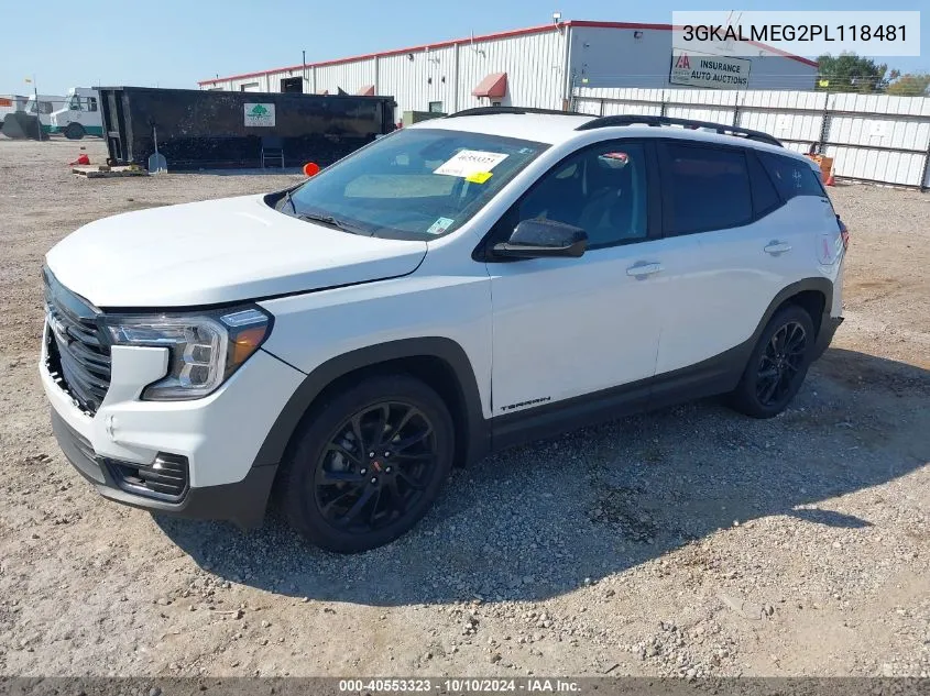 2023 GMC Terrain Fwd Sle VIN: 3GKALMEG2PL118481 Lot: 40553323