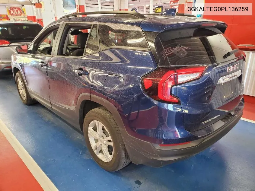 2023 GMC Terrain Sle VIN: 3GKALTEG0PL136259 Lot: 40658788