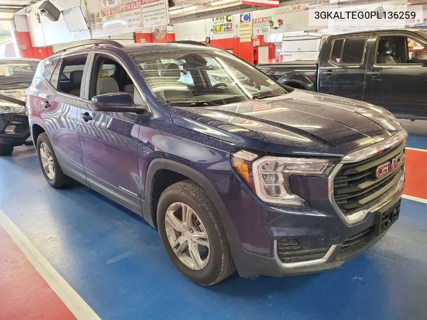 2023 GMC Terrain Sle VIN: 3GKALTEG0PL136259 Lot: 40658788