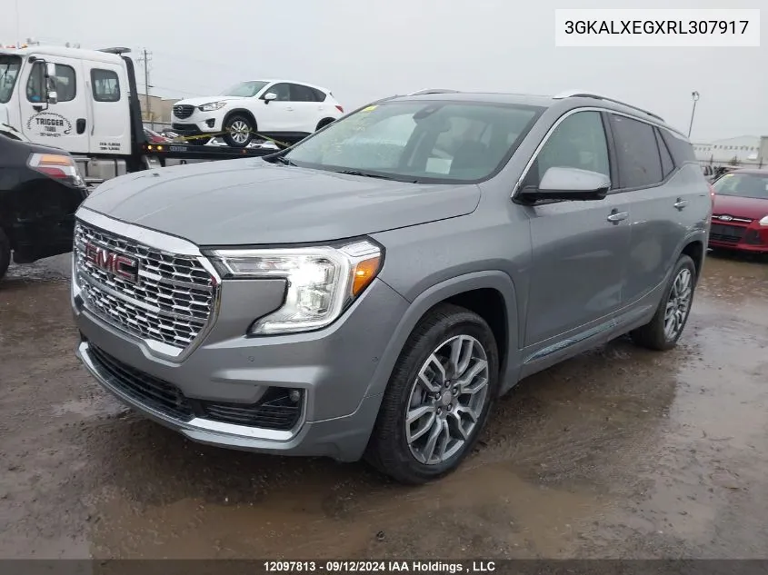 2024 GMC Terrain VIN: 3GKALXEGXRL307917 Lot: 12097813