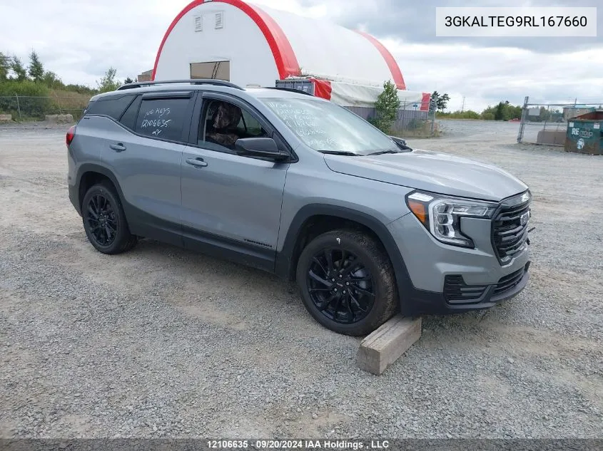 2024 GMC Terrain Sle VIN: 3GKALTEG9RL167660 Lot: 12106635