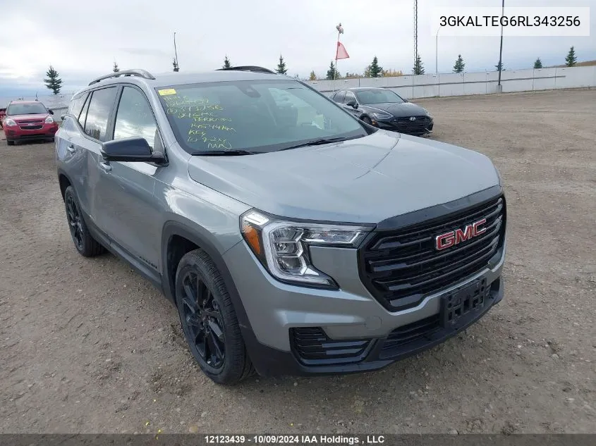 2024 GMC Terrain VIN: 3GKALTEG6RL343256 Lot: 12123439