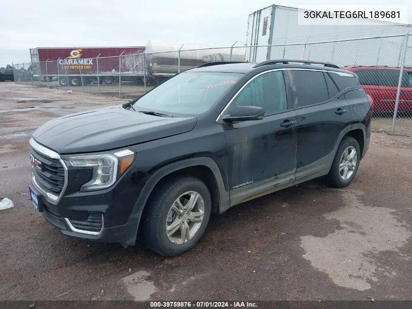 2024 GMC Terrain Awd Sle VIN: 3GKALTEG6RL189681 Lot: 39759876