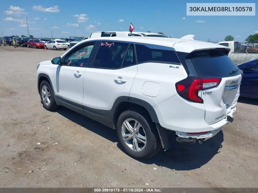 3GKALMEG8RL150578 2024 GMC Terrain Fwd Sle