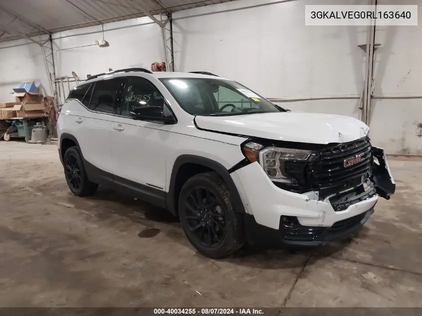 2024 GMC Terrain Awd Slt VIN: 3GKALVEG0RL163640 Lot: 40034255