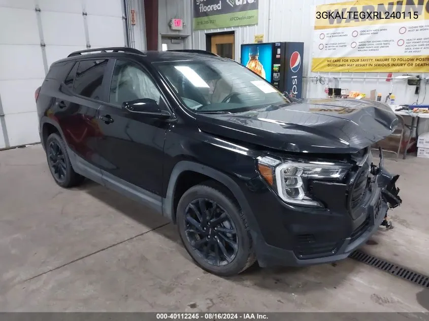 2024 GMC Terrain Awd Sle VIN: 3GKALTEGXRL240115 Lot: 40112245