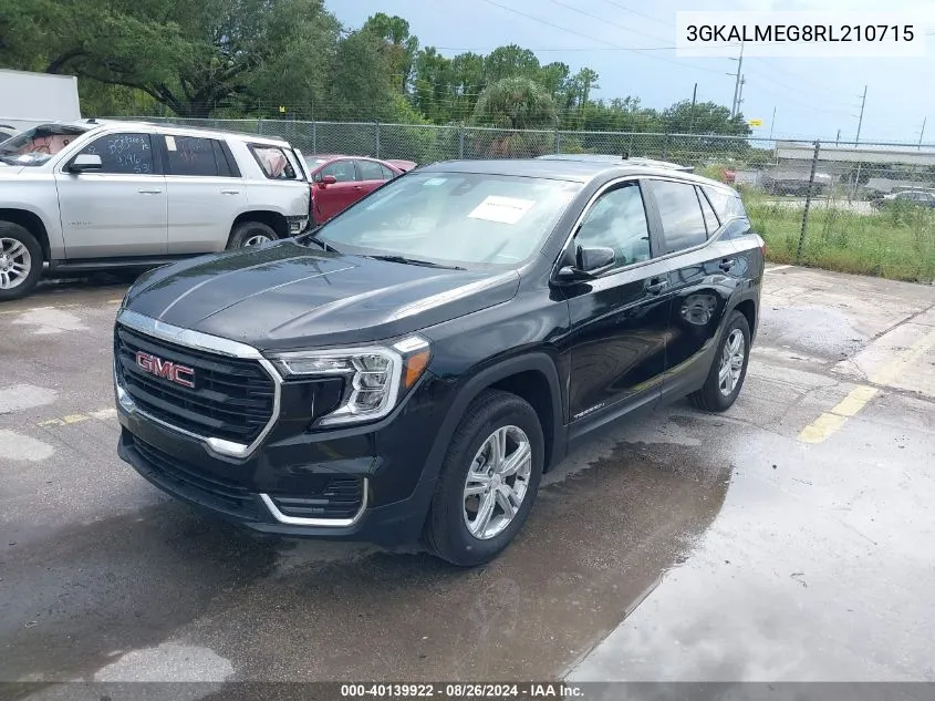 2024 GMC Terrain Fwd Sle VIN: 3GKALMEG8RL210715 Lot: 40139922