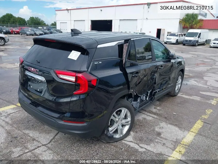 2024 GMC Terrain Fwd Sle VIN: 3GKALMEG8RL210715 Lot: 40139922